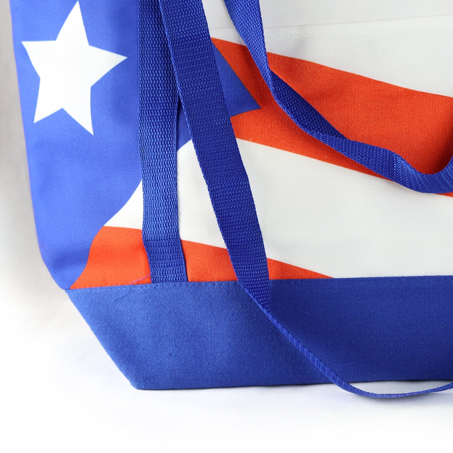 COOLER TOTE BAG BANDERA DE PR HORIZONTAL