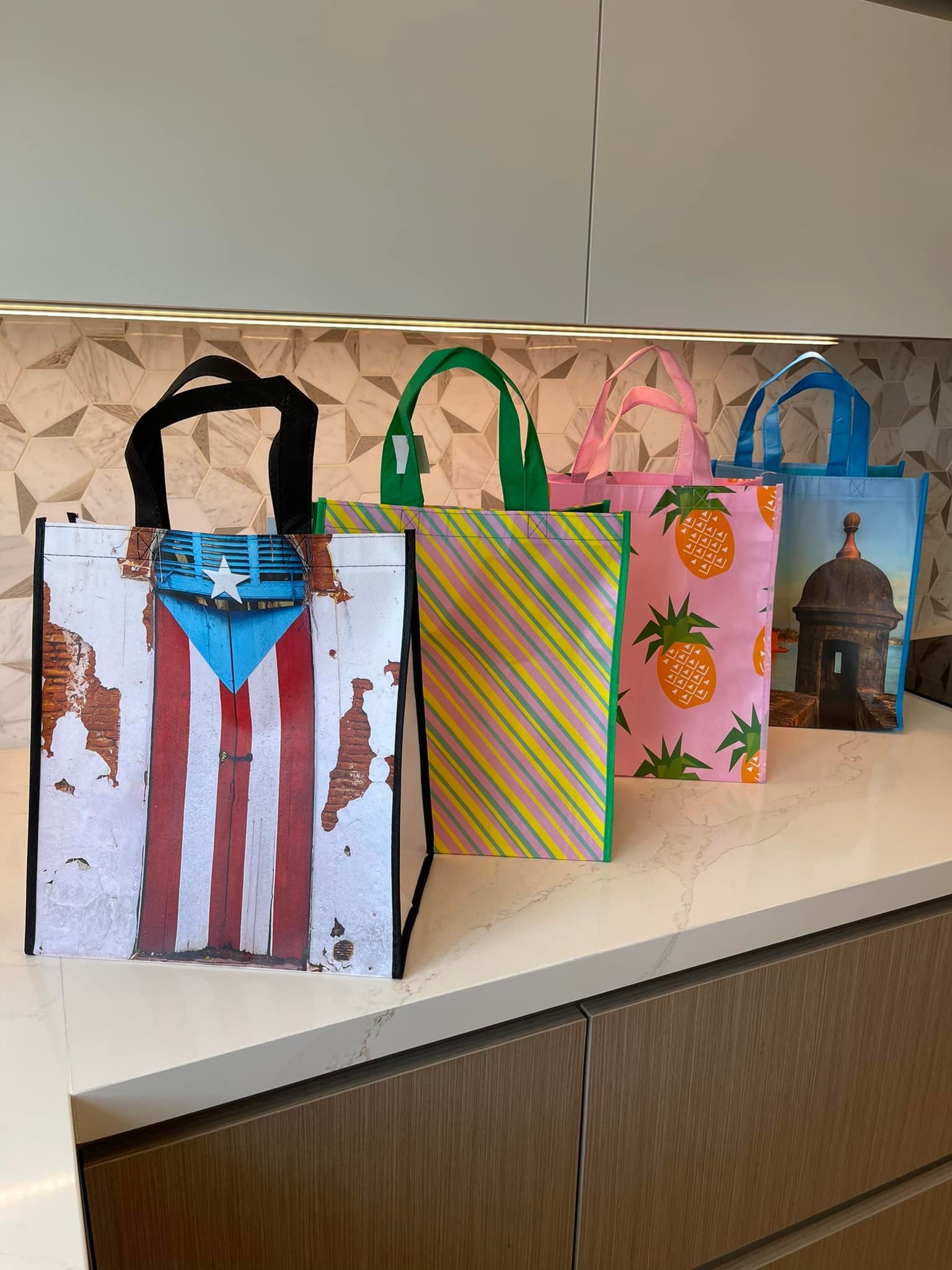 Bolsas reusables laminadas